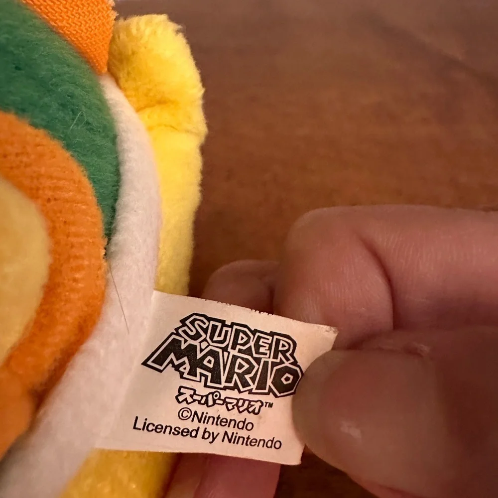 Sanei Super Mario Bros. Baby Bowser Jr Koopa Plush 7